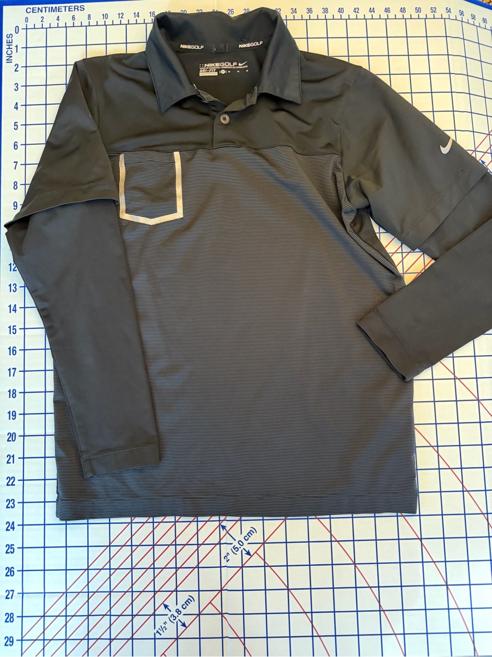 Nike Black Dri-FIT Golf Polo